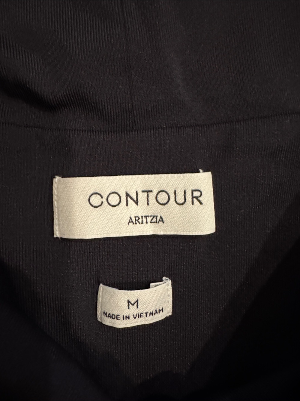 Aritzia Contour Black Ribbed Top - Picture 3 of 5